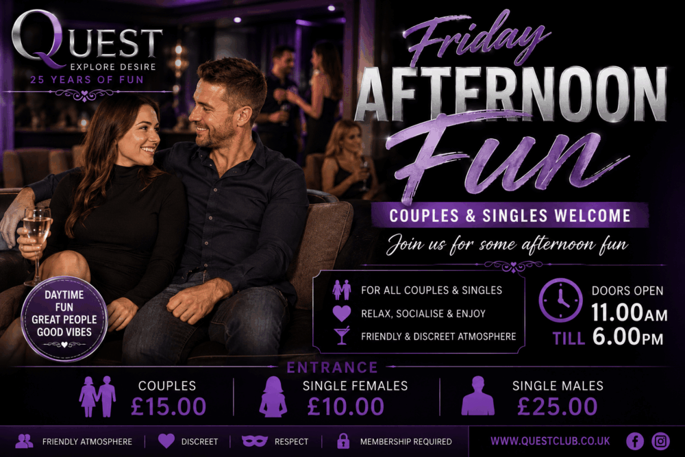 Friday Afternoon Fun – Couples & Singles-04-09-2026