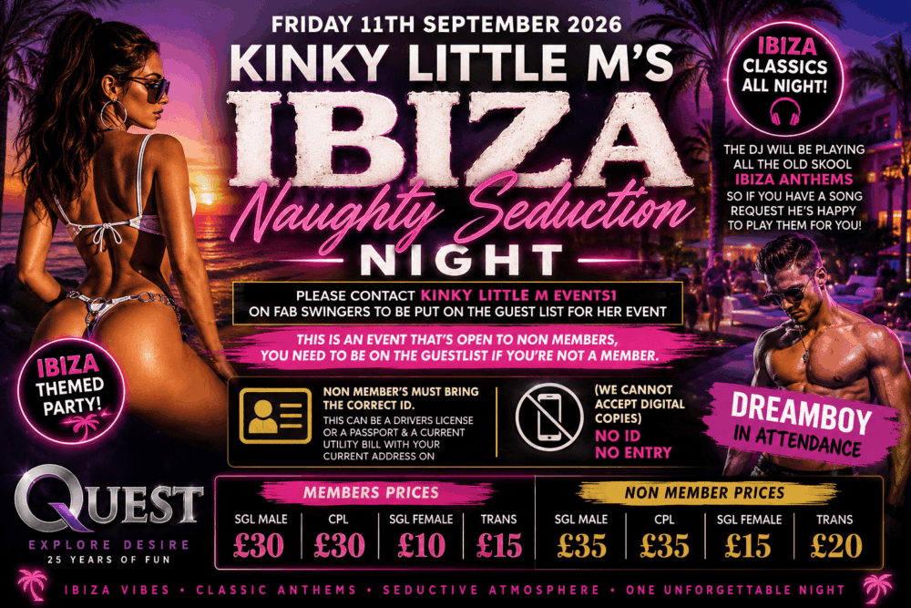 IBIZA NAUGHTY SEDUCTION NIGHT