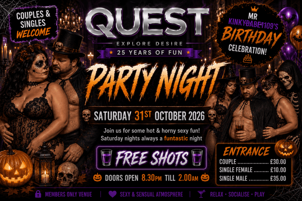 QUEST HALLOWEEN PARTY NIGHT