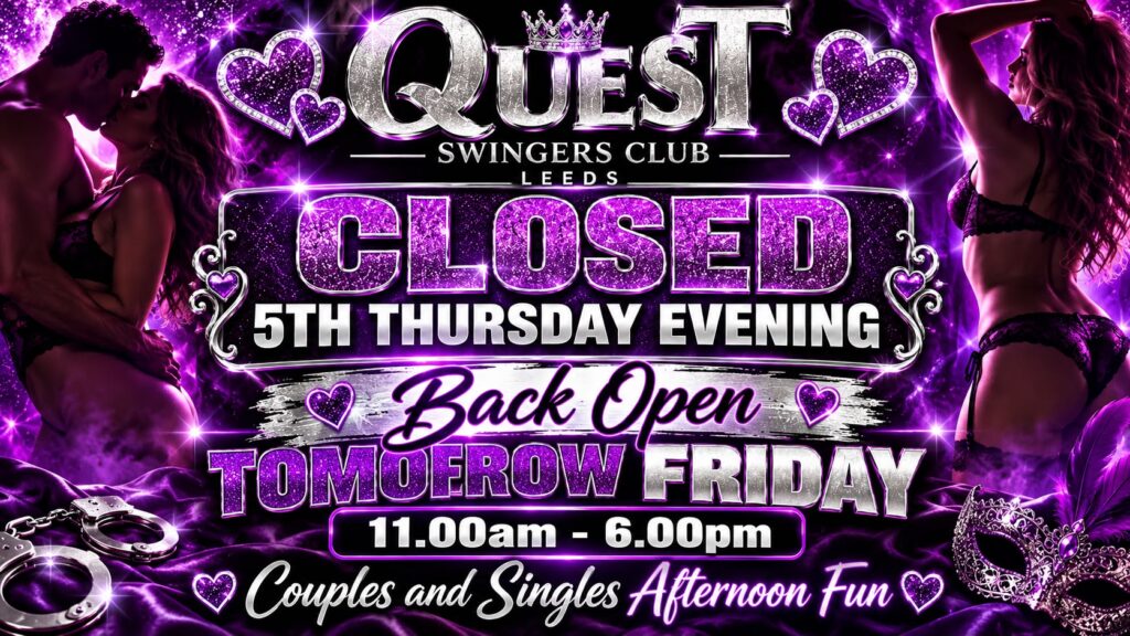 Thursday Evening Closed Every 5th Thursday!